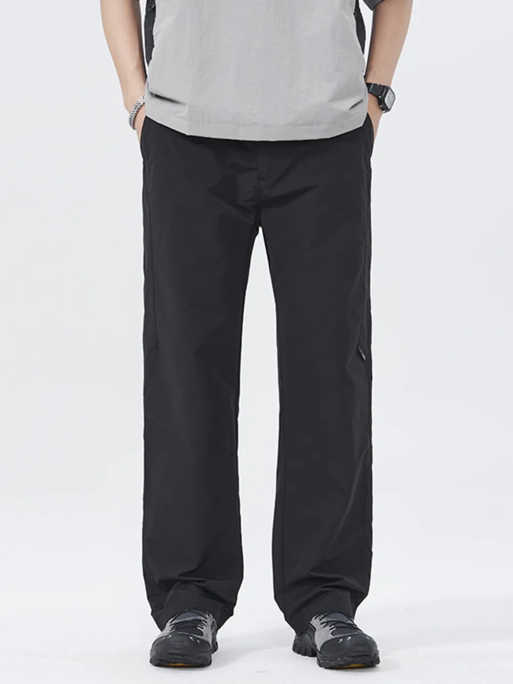 Men's Full Size Wide Leg Pants Plus Size