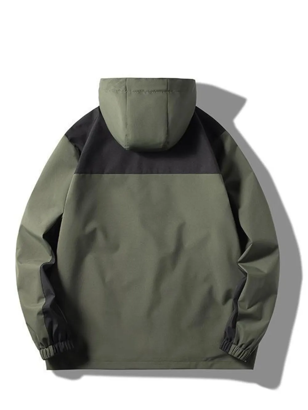 Men's Plus Size Casual Lightweight Hooded Jacket, image 4