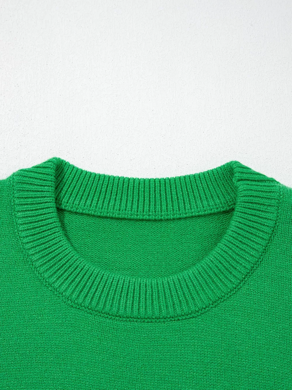 Abstract Patch Embroidery Christmas Pullover Sweater, image 11