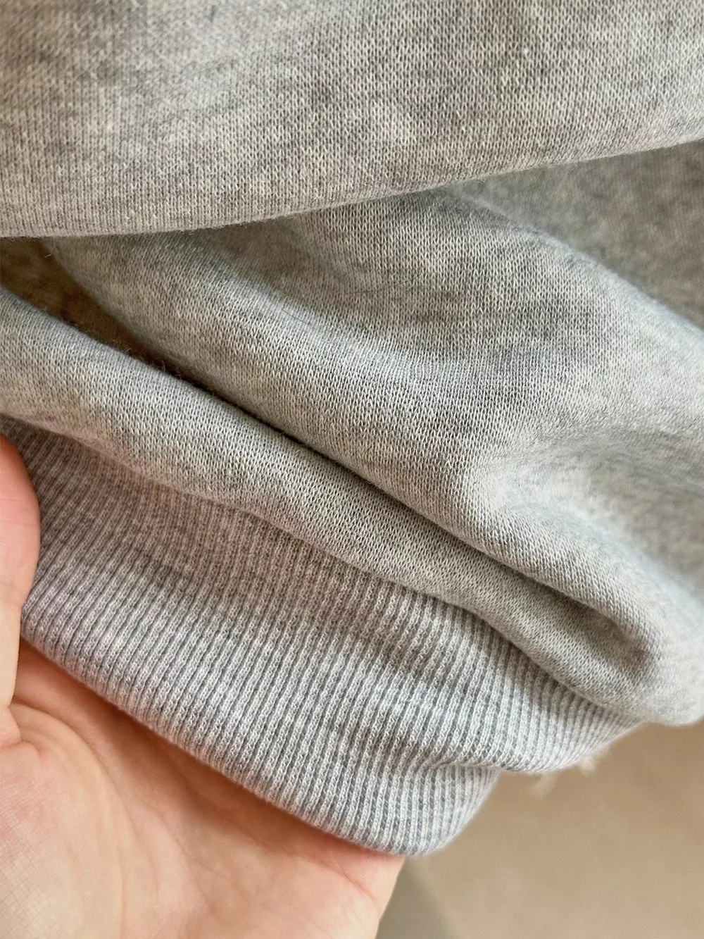 Quarter-Zip Dropped Shoulder Sweatshirt, image 5