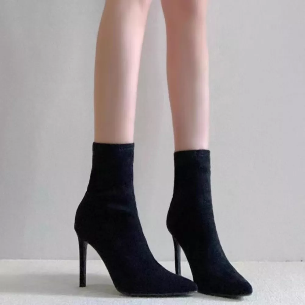 Point Toe Stiletto Boots