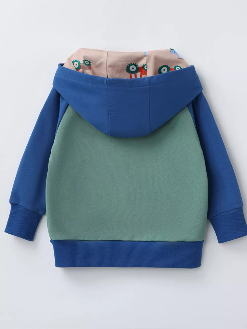 Children's Tractor Zip-Up Hoodie, image 4
