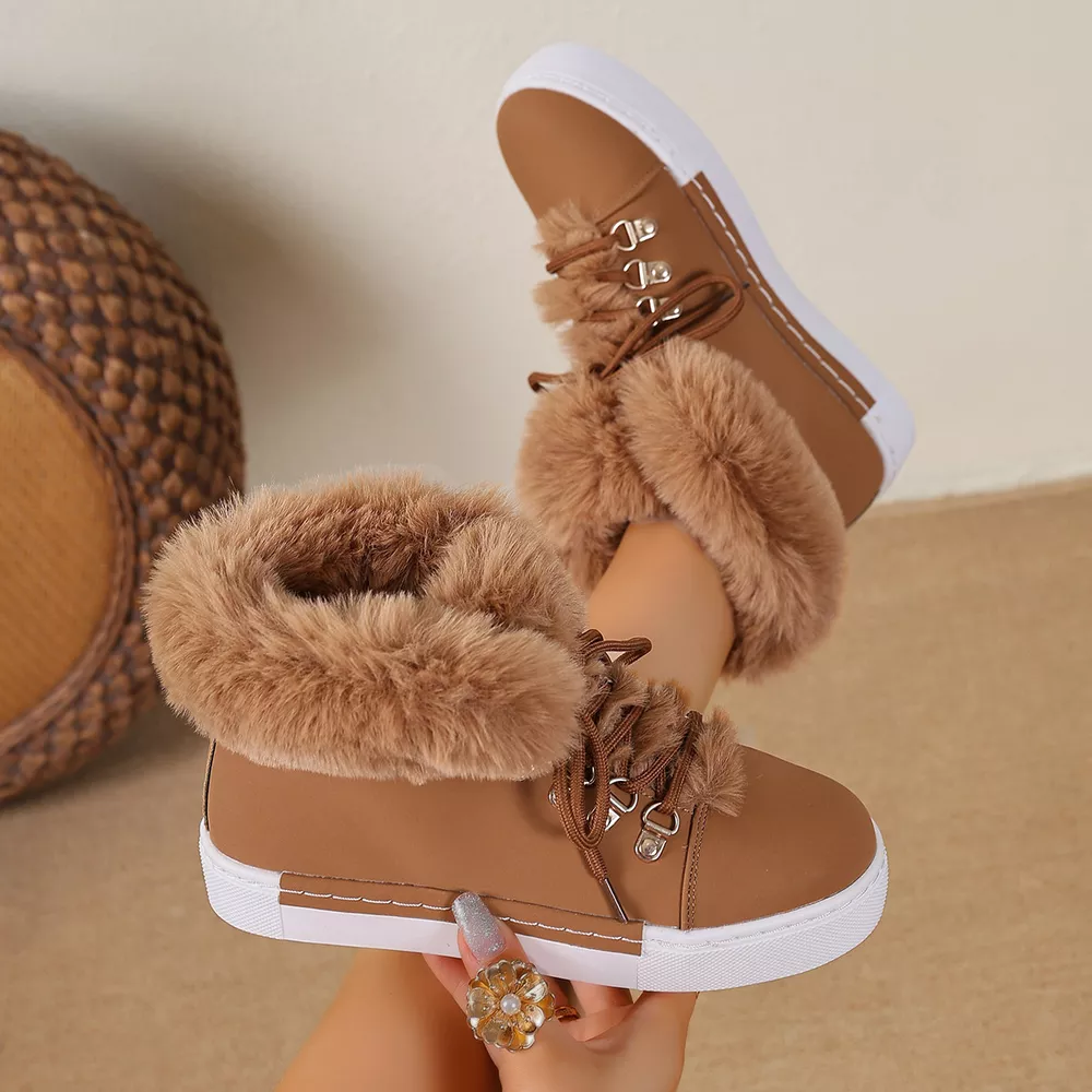 Round Toe Platform Boots, image 8