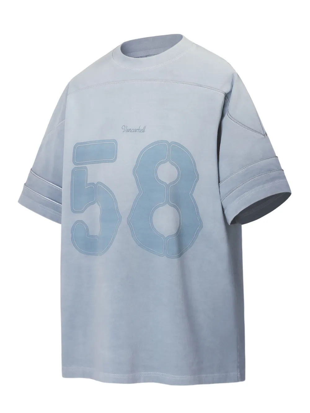Men's Oversized Number 58 Graphic T-Shirt, image 2