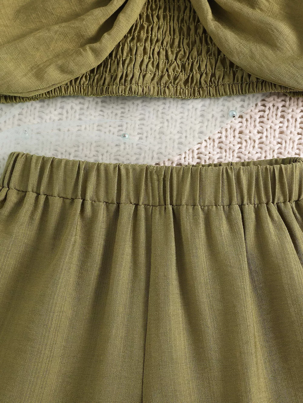 Children's Smocked Bow Cami and Pants Set, image 4