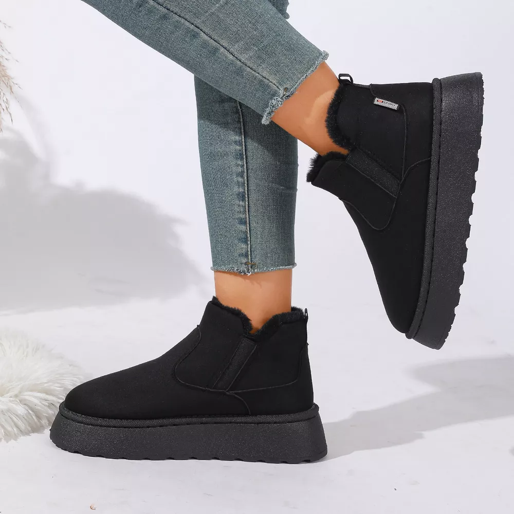 Round Toe Platform Boots, image 9