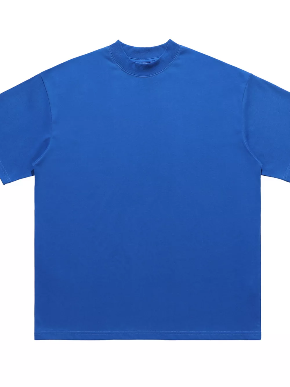 Men's Oversized Solid Color Crew Neck T-Shirt, image 8