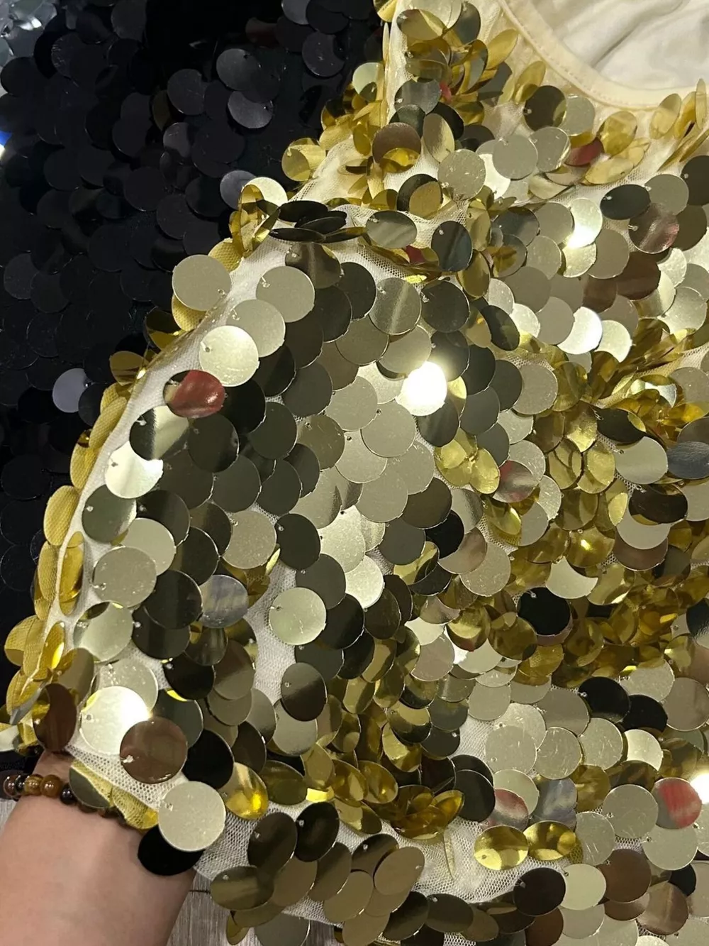 Sequin Mini Skirt, image 5