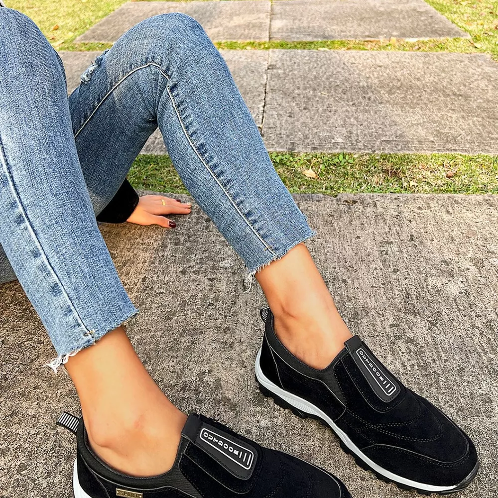Round Toe Breathable Sneakers, image 2
