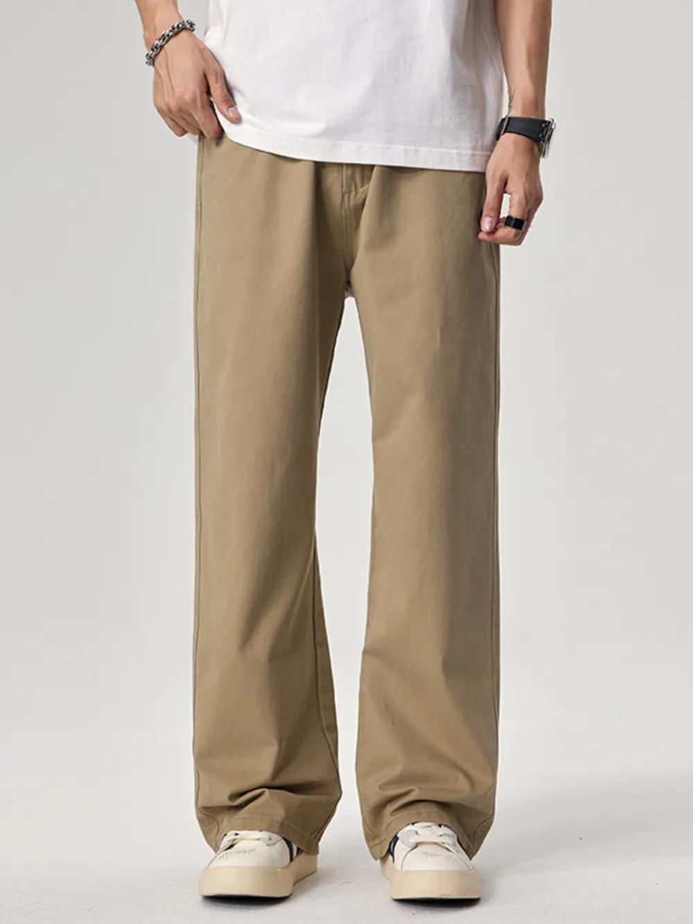 Men's Plus Size Wide Leg Pants, image 17