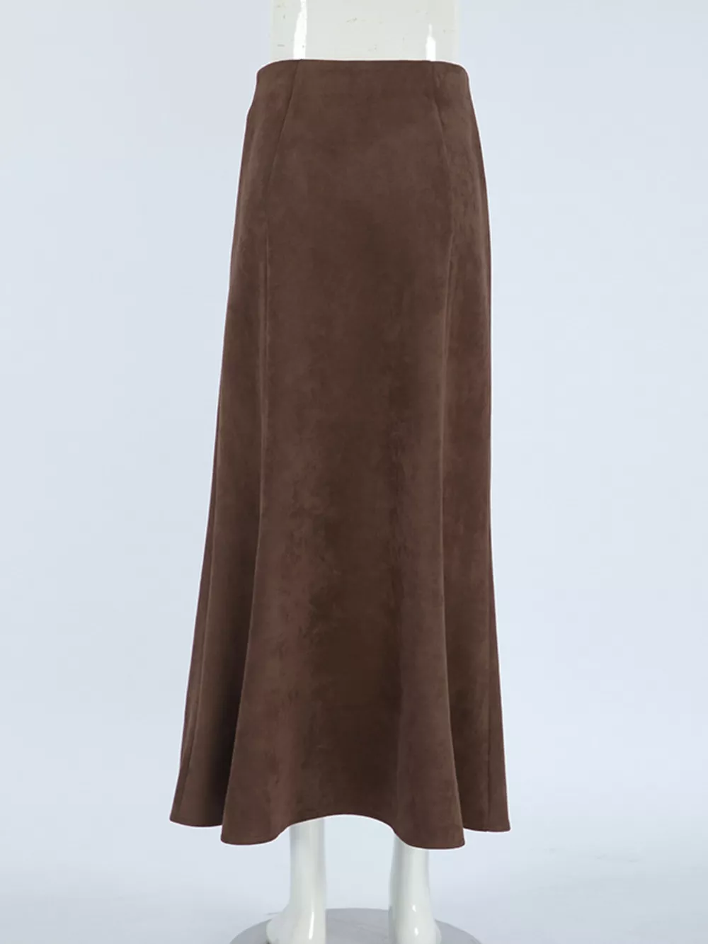 Suede Midi Skirt, image 10