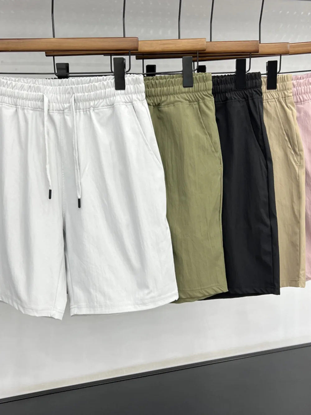 Men's Plus Size Drawstring Shorts with Pockets, image 6