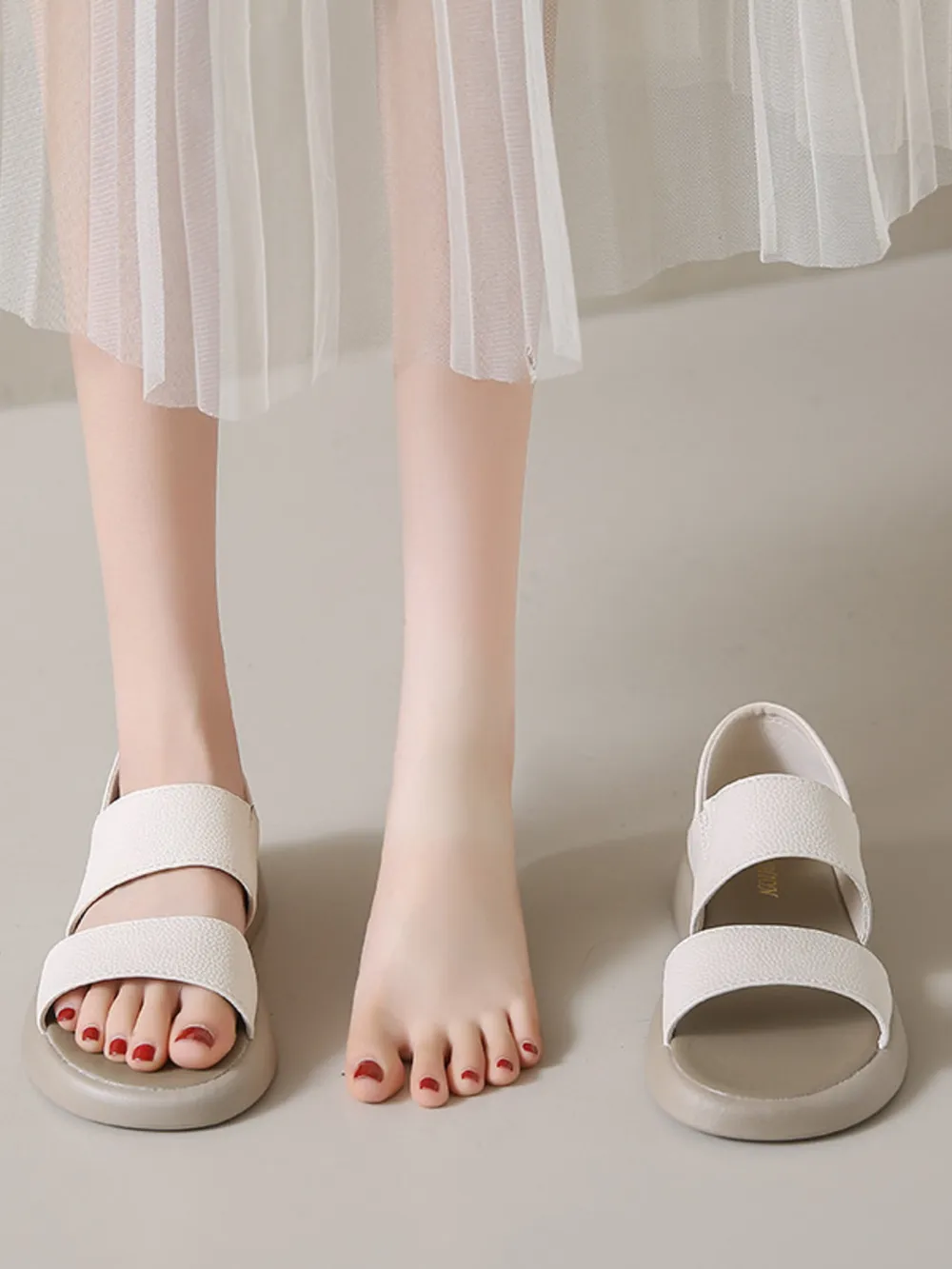 Open Toe Platform Sandals, image 4