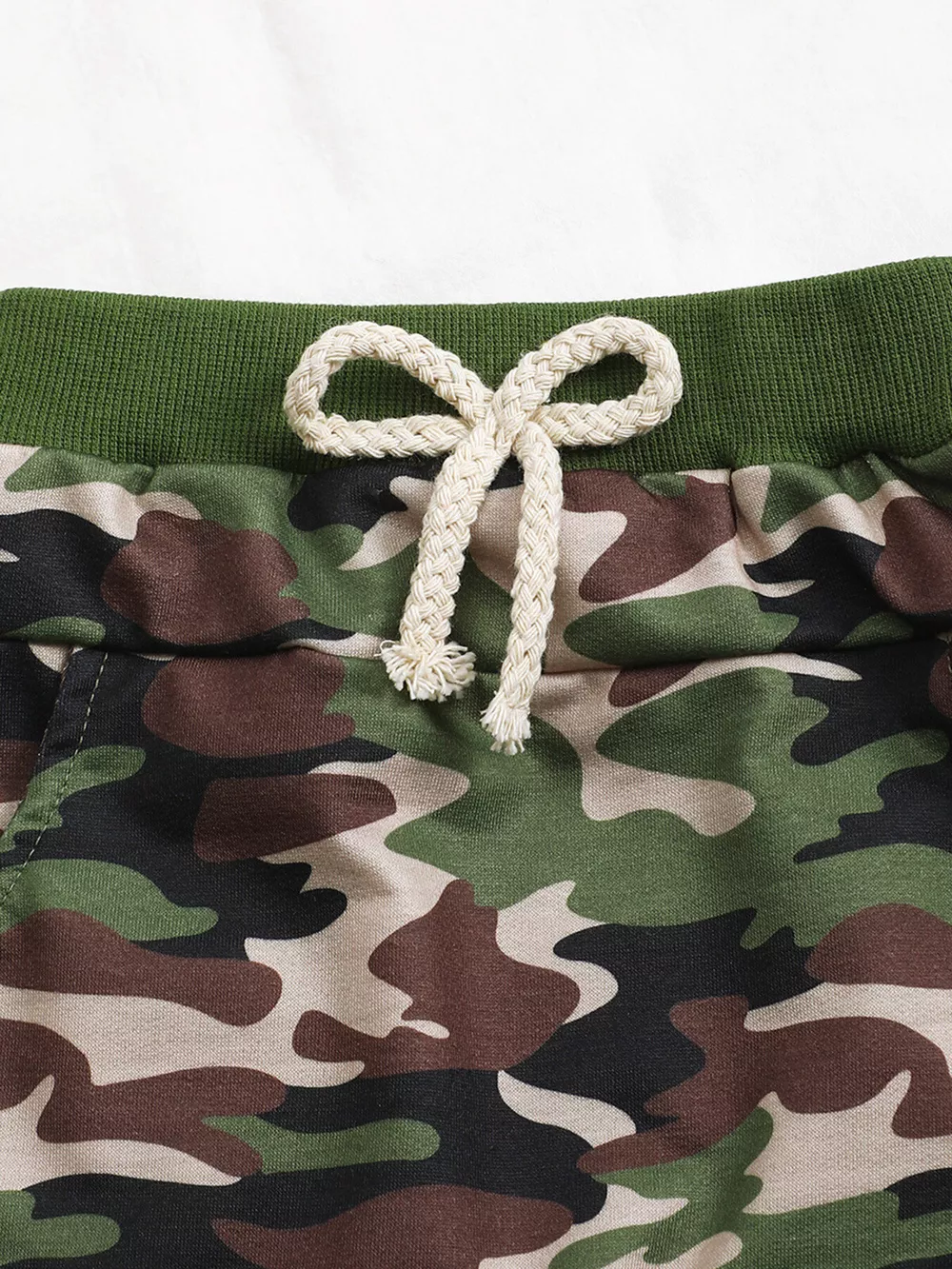 Children's Easter Bunny Camo Print T-Shirt & Shorts Set, image 7