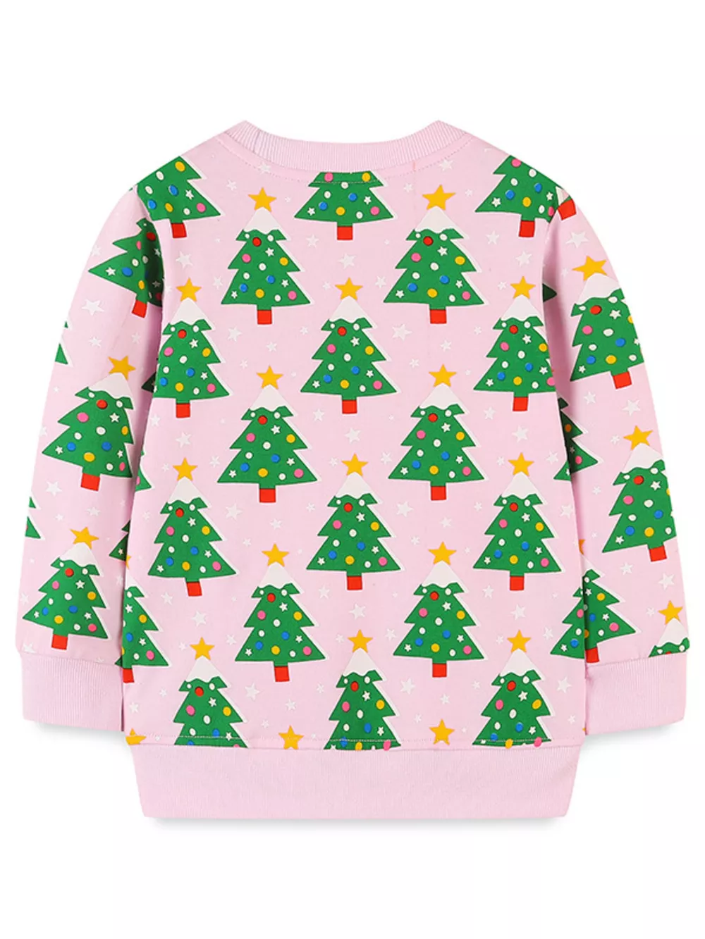Children's Christmas Tree Print Crewneck Sweatshirt, image 2