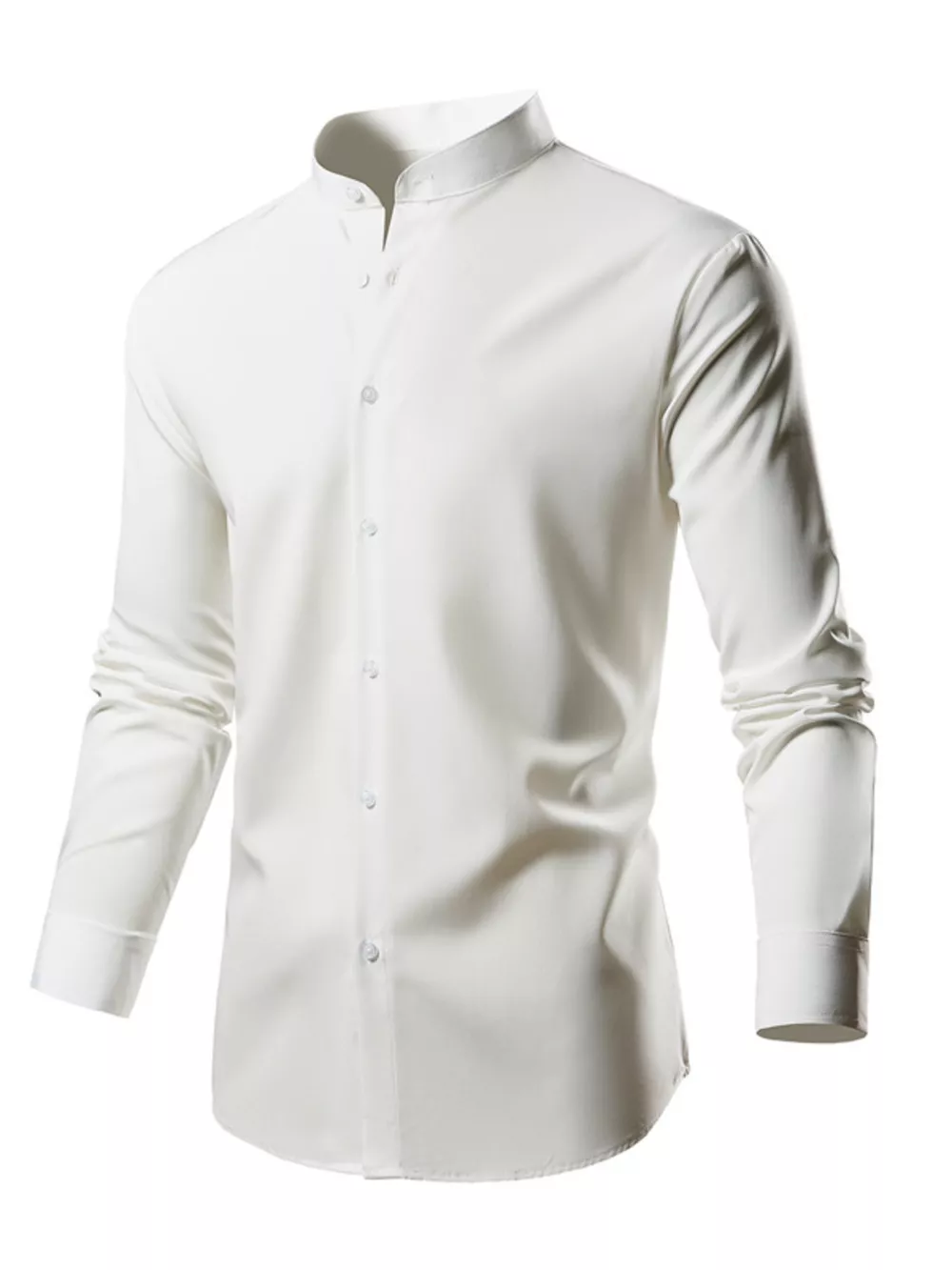 Men's Button Up Long Sleeve Shirt, image 3