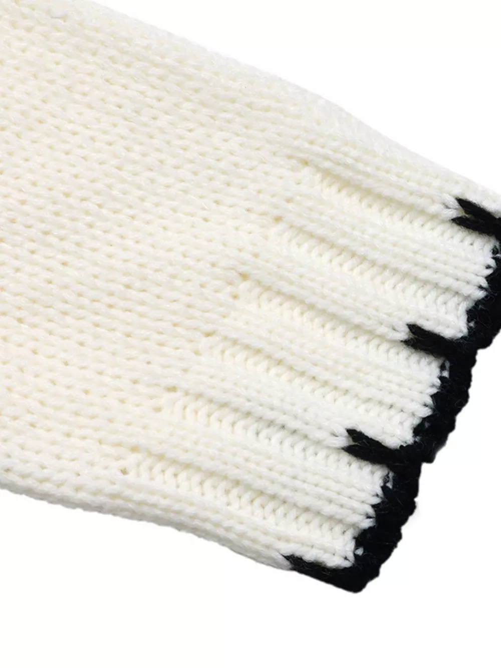 Cable Knit Round Neck Sweater, image 6