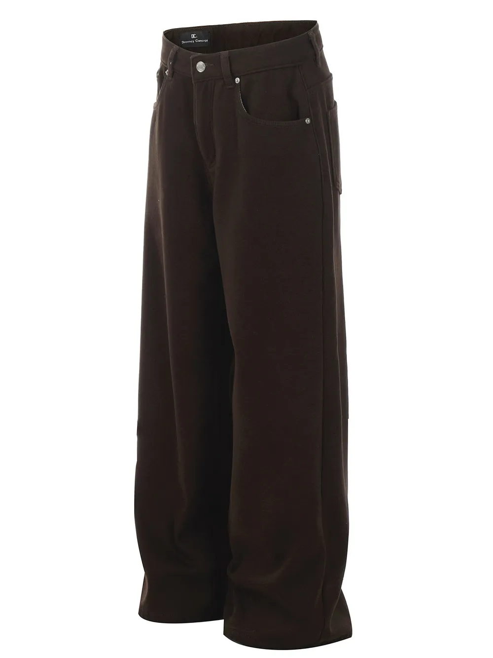 Men's Wide-Leg High-Rise Jeans, image 2