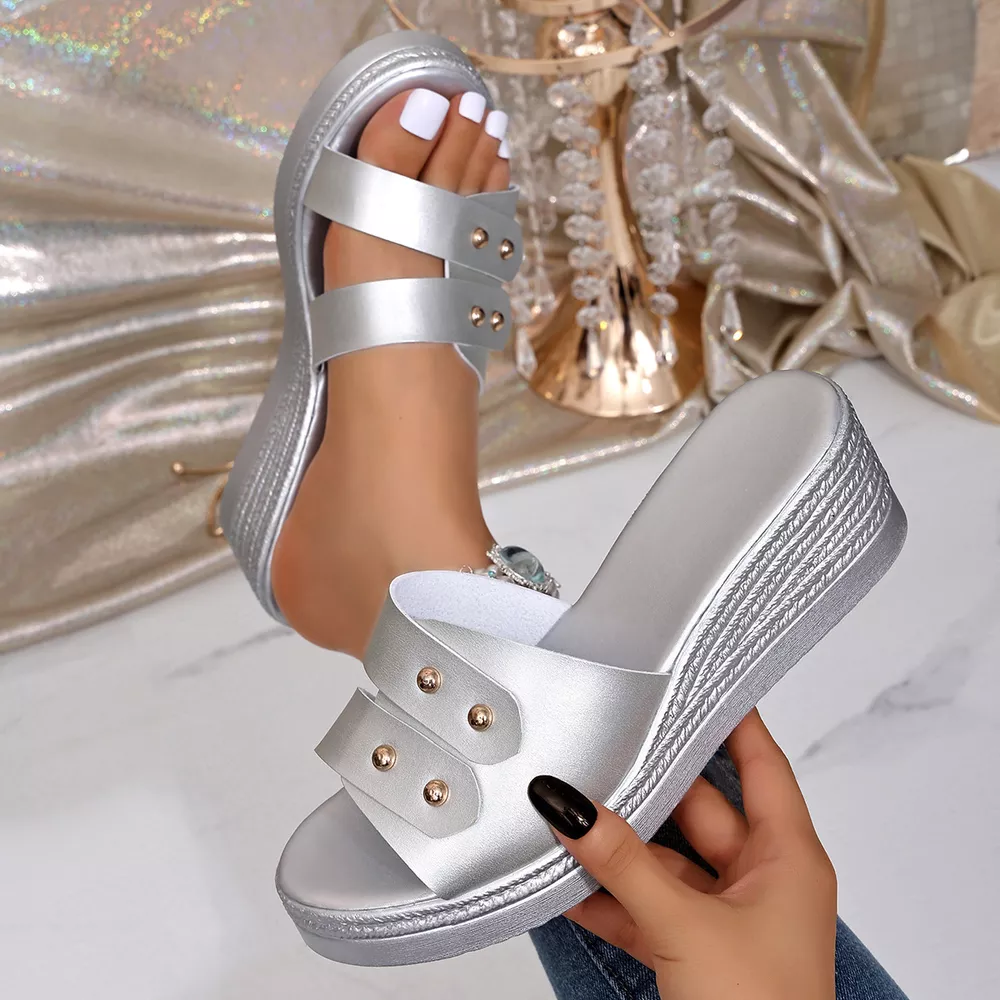 Open Toe Wedge Sandals, image 10