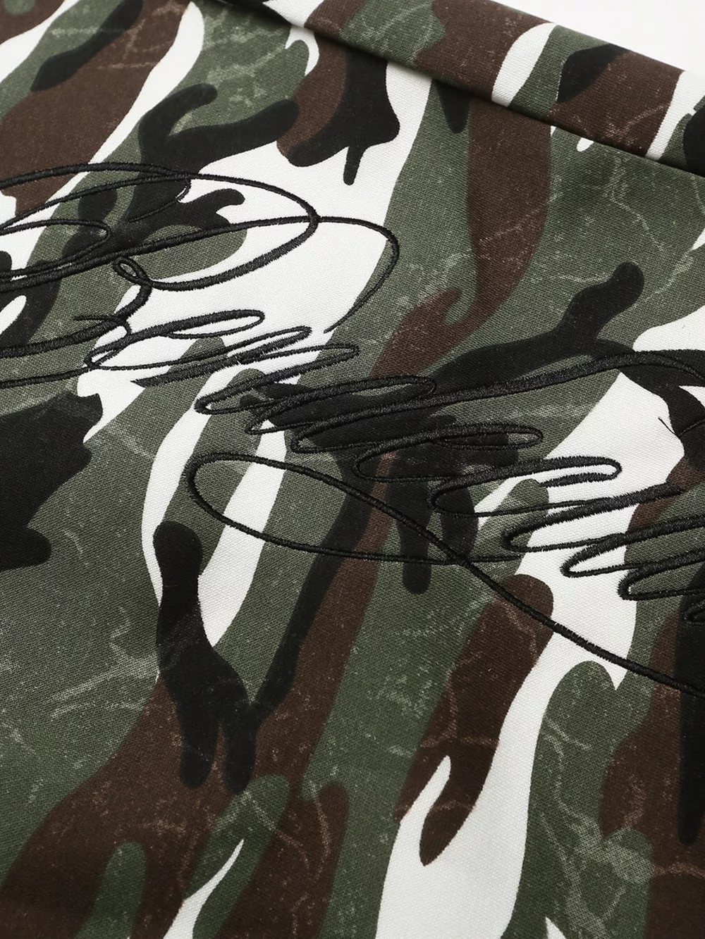 Men's Camouflage Print Capris, image 4