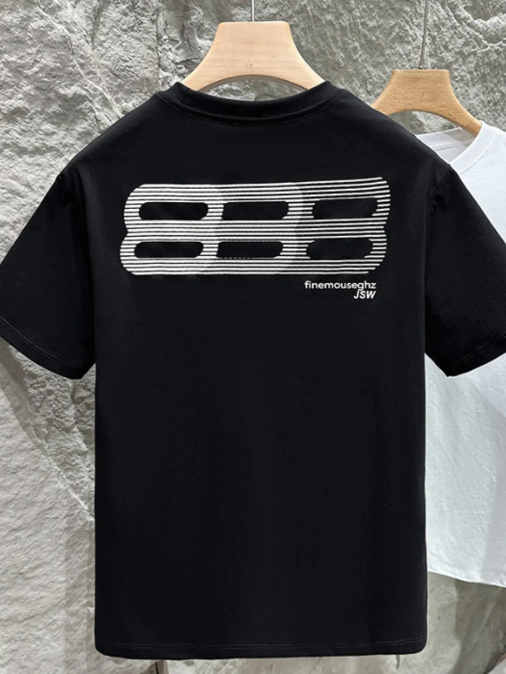 Men's Plus Size Round Neck Short Sleeve T-Shirt