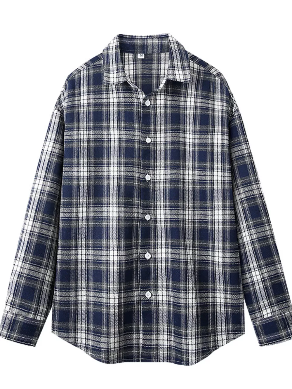 Men's Plus Size Casual Plaid Button Up Shirt, image 8