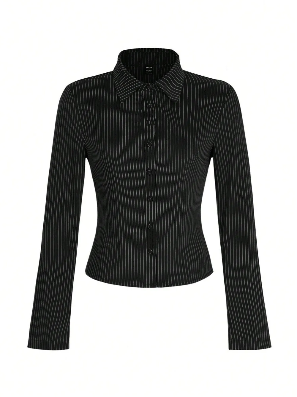 Striped Button Up Long Sleeve Shirt, image 11