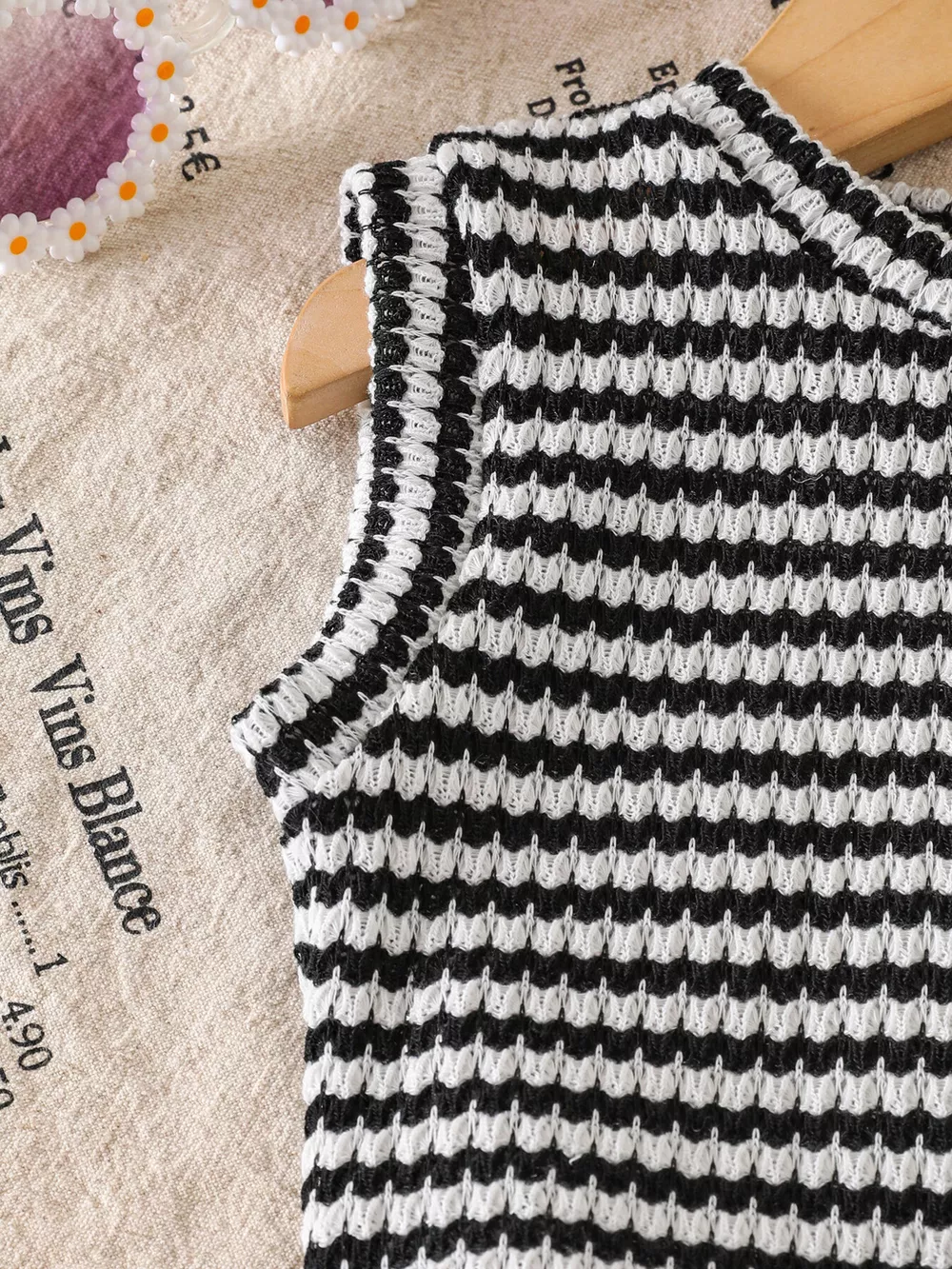 Children's Striped Tank and Shorts Set, image 3