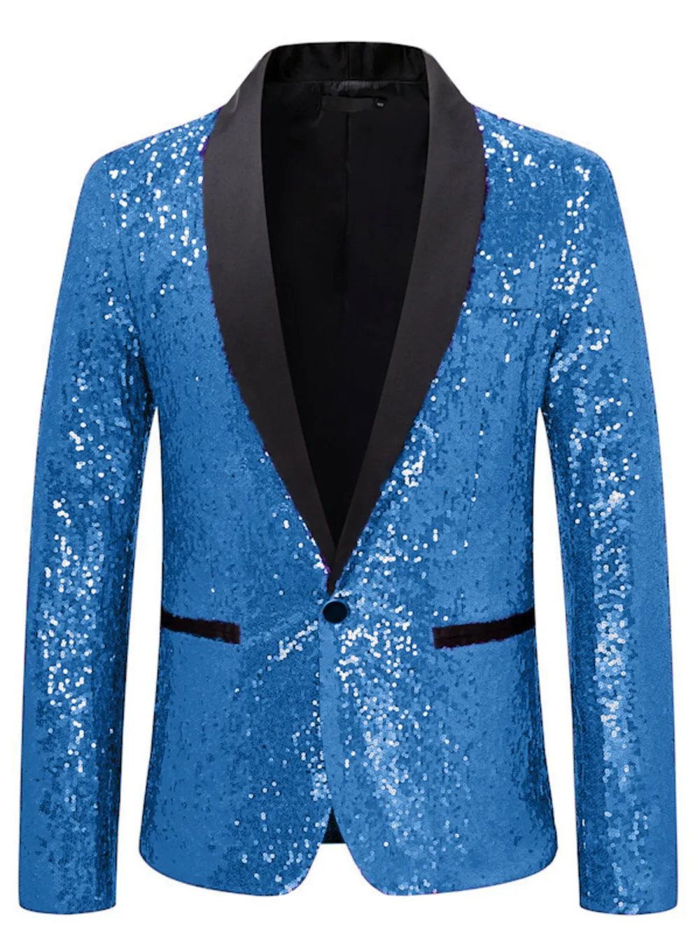 Men's Sequin Long Sleeve Blazer, image 20