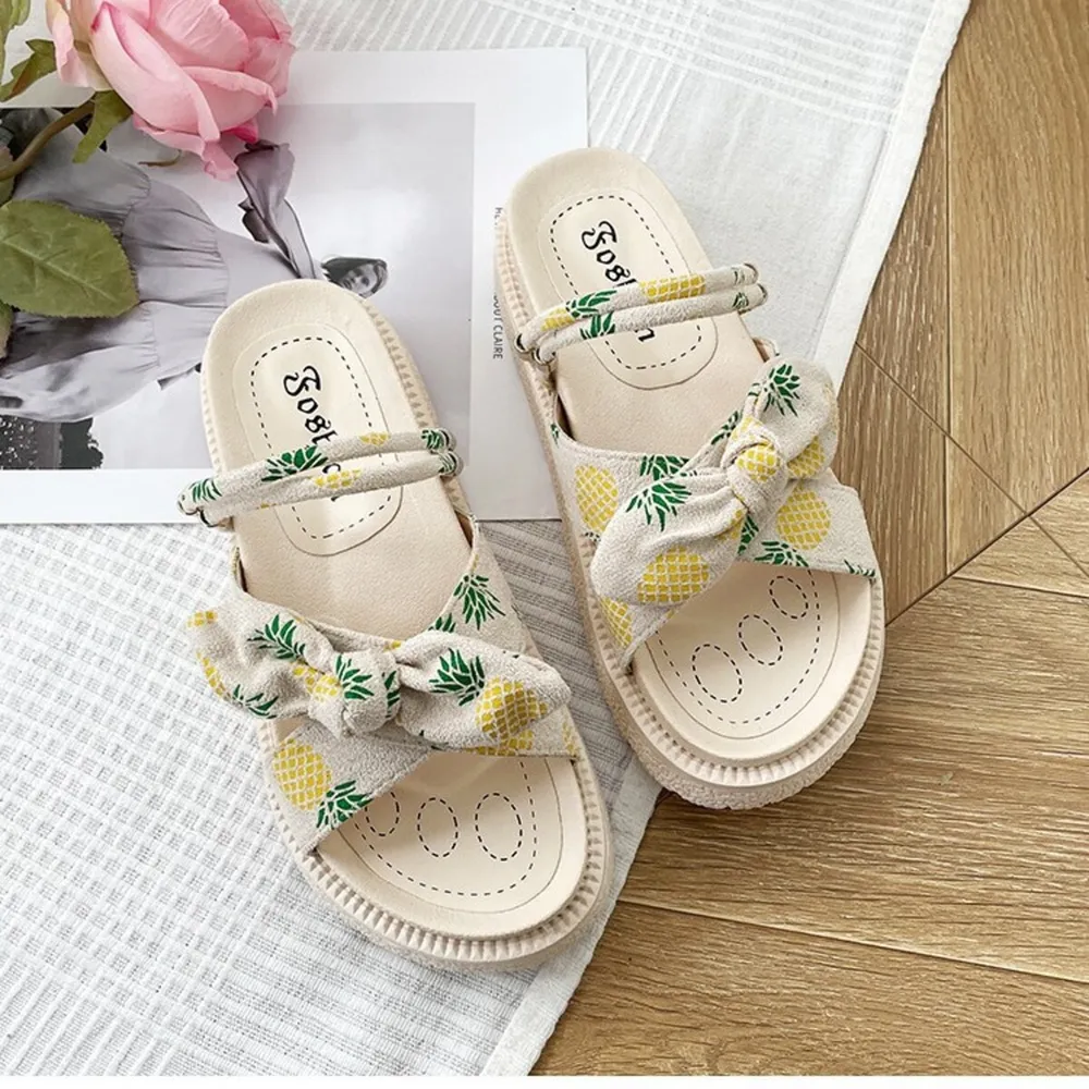 Bow Open Toe Platform Sandals, image 15