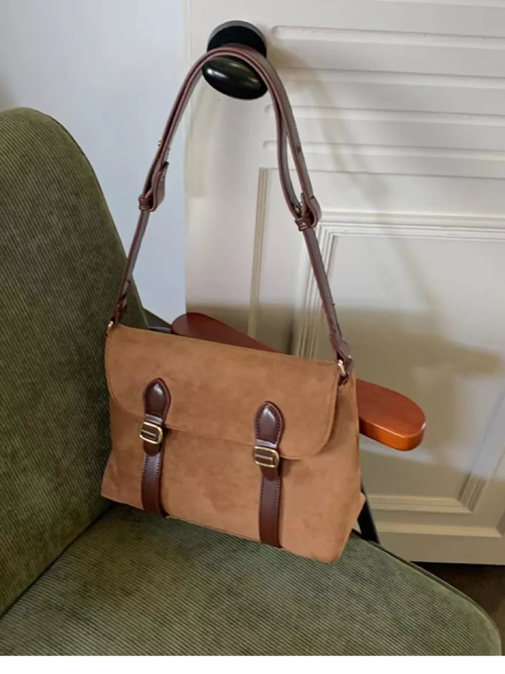 Double Buckle Crossbody Bag, image 4