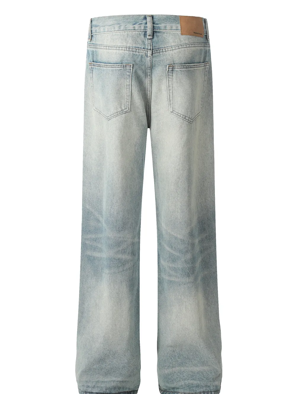 Men's Wash Loose Fit Jeans, image 3