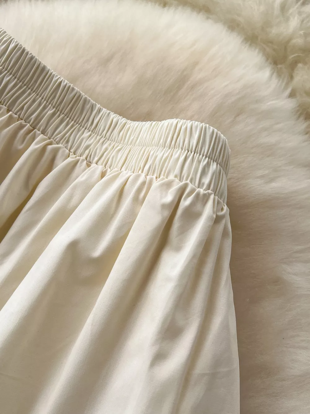 Lace Tiered Elastic Waist Skirt, image 7