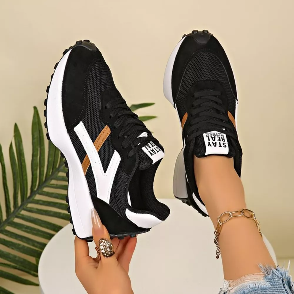 Round Toe Lace Up Sneakers, image 7
