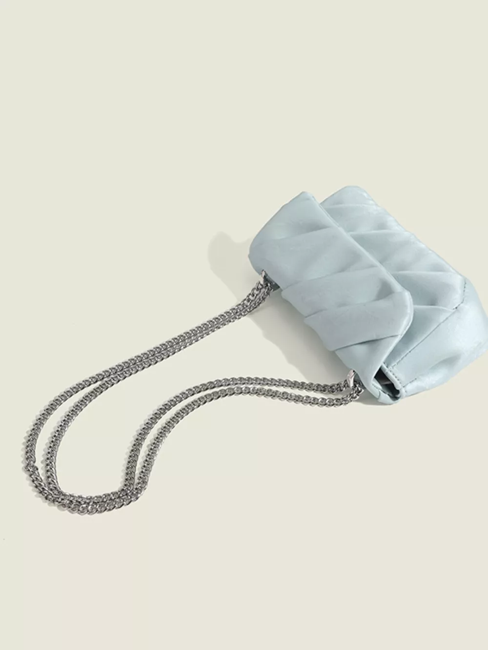 Ruched Flap Crossbody Bag, image 4