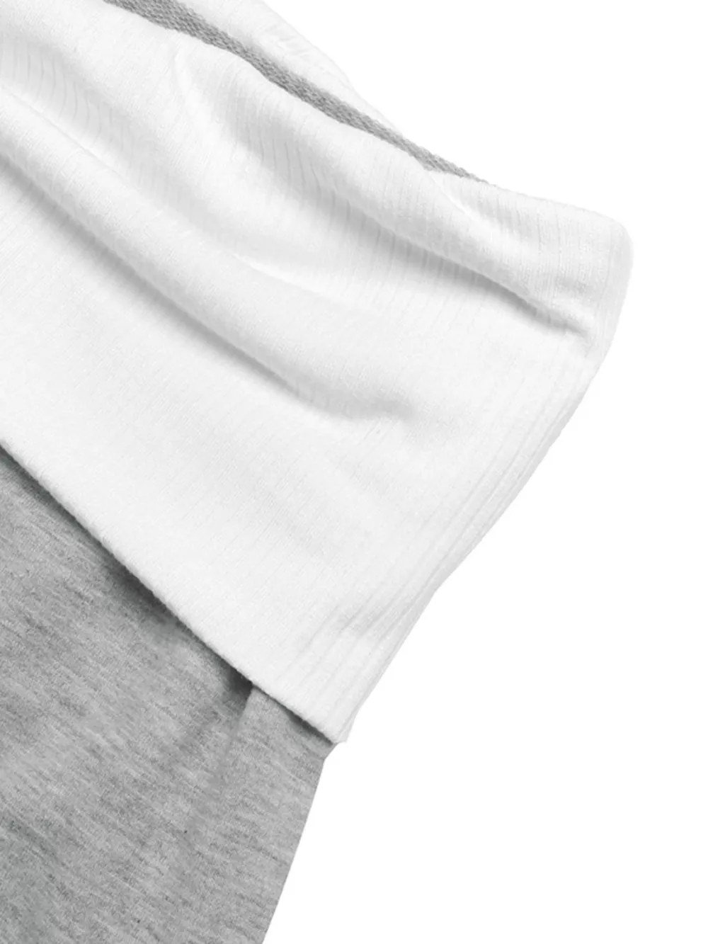 High-Waisted Wide-Leg Contrast Pants, image 10