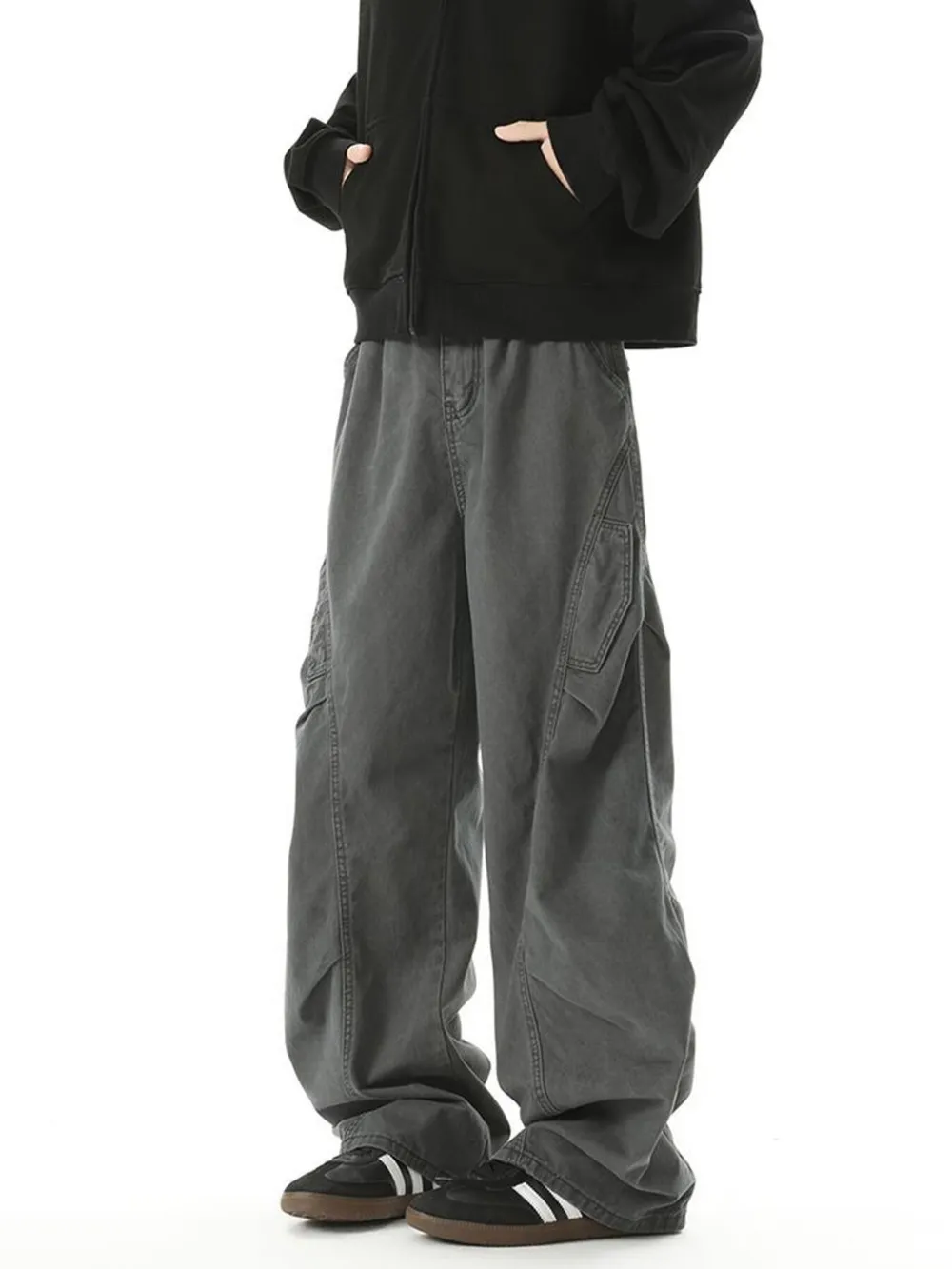 Men's Loose Fit Cargo Pants, image 2