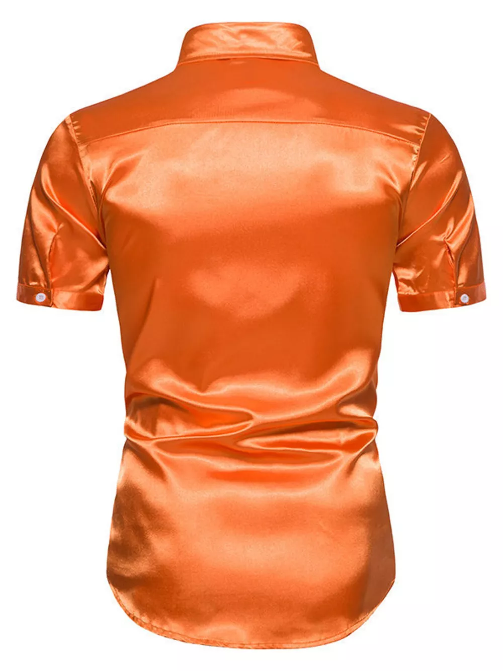 Men's Button Up Short Sleeve Shirt, image 4