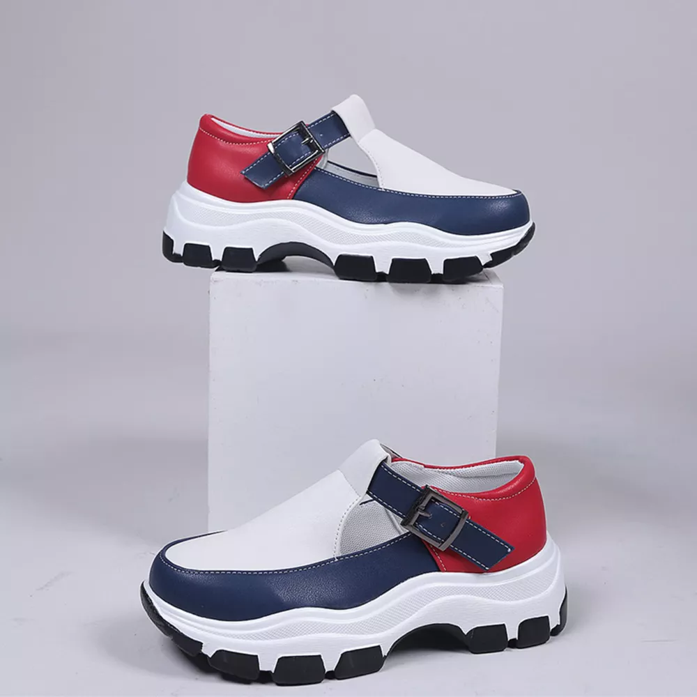 Round Toe Platform Loafers, image 12