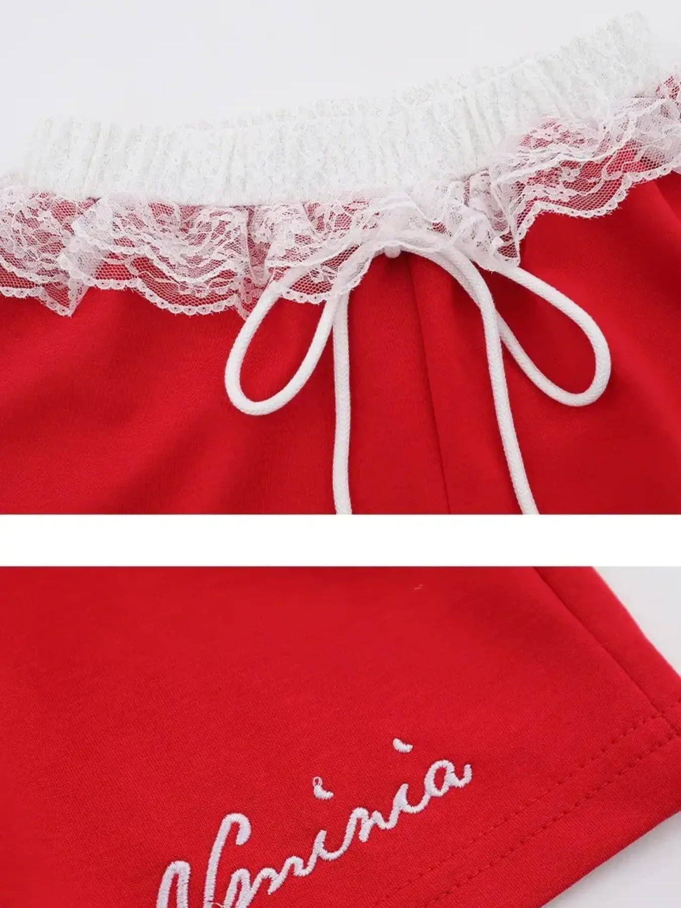 Lace Detail Shorts, image 3