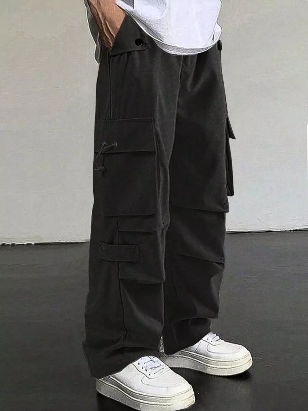Men's Loose Fit Cargo Pants, image 8