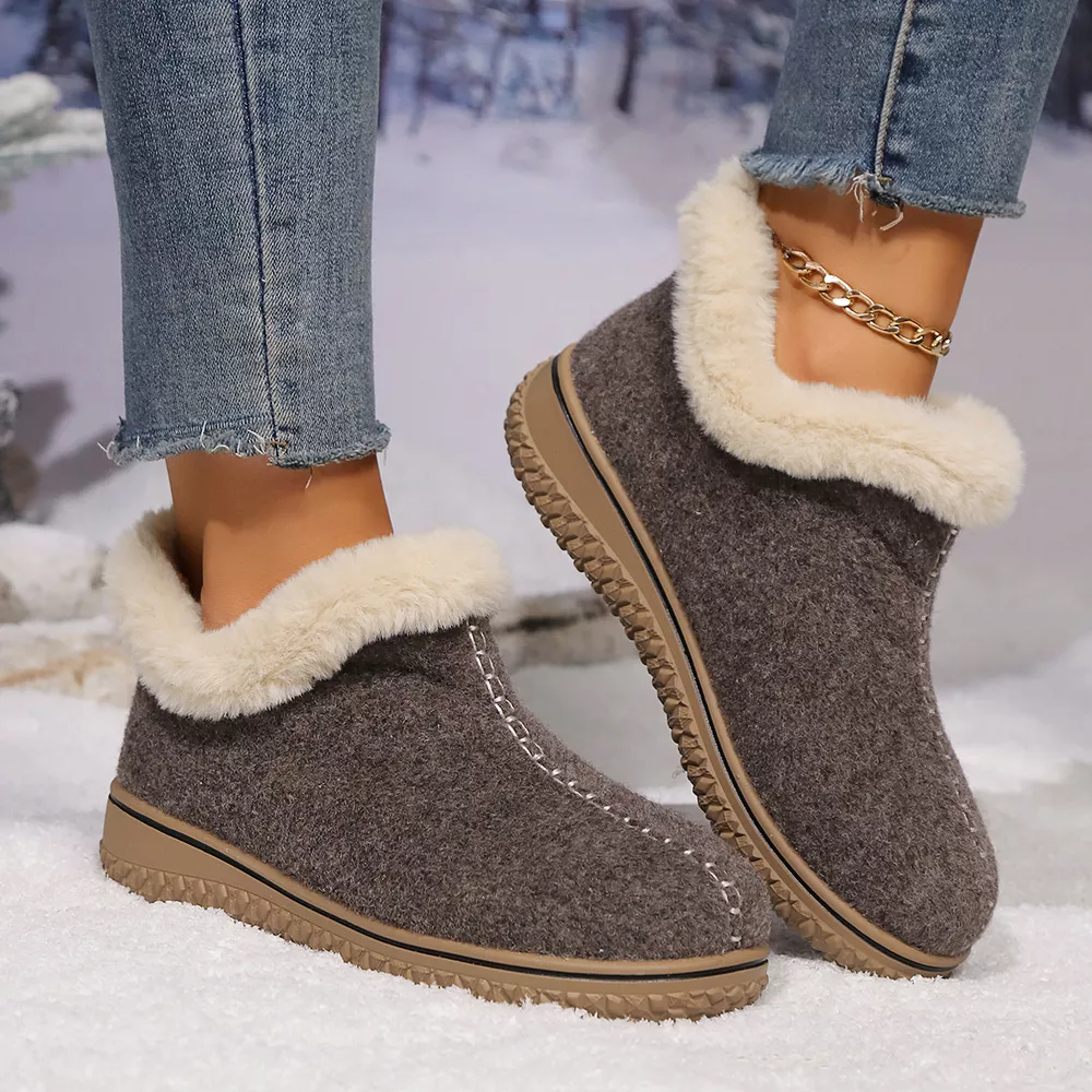 Round Toe Ankle Boots, image 8