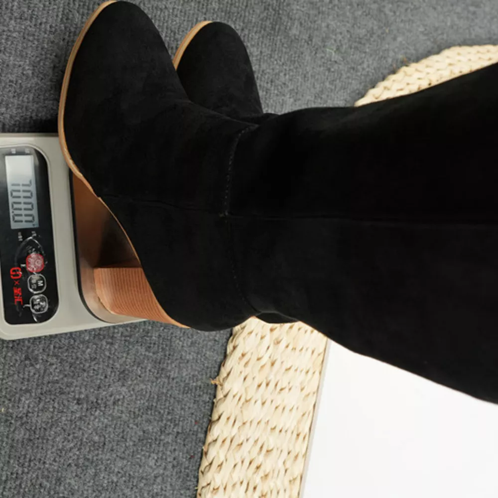 Point Toe Block Heels Boots, image 19