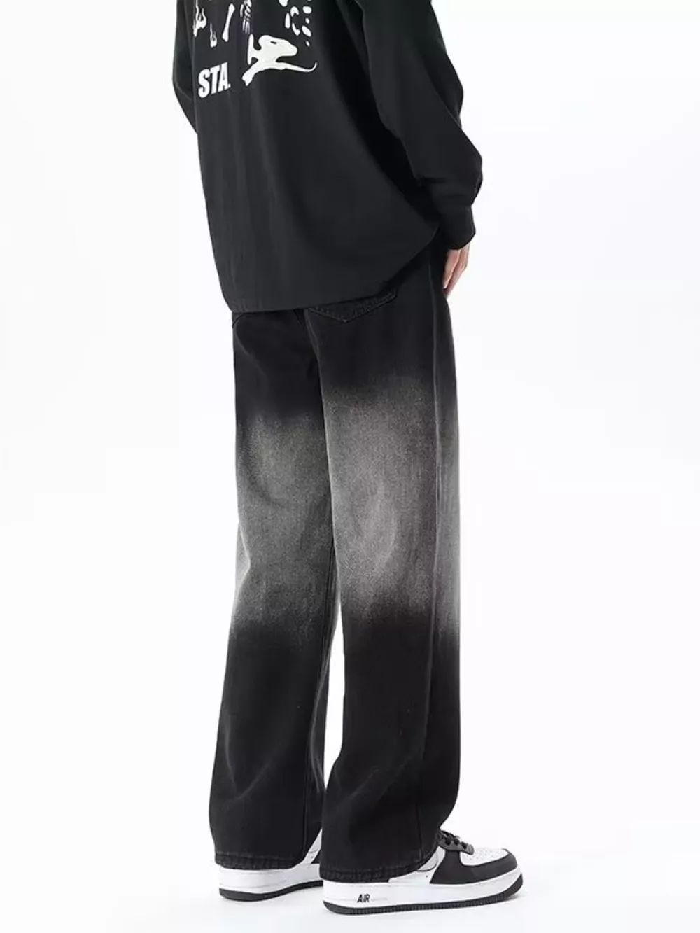 Men's Full Size Loose Fit Jeans Plus Size, image 3