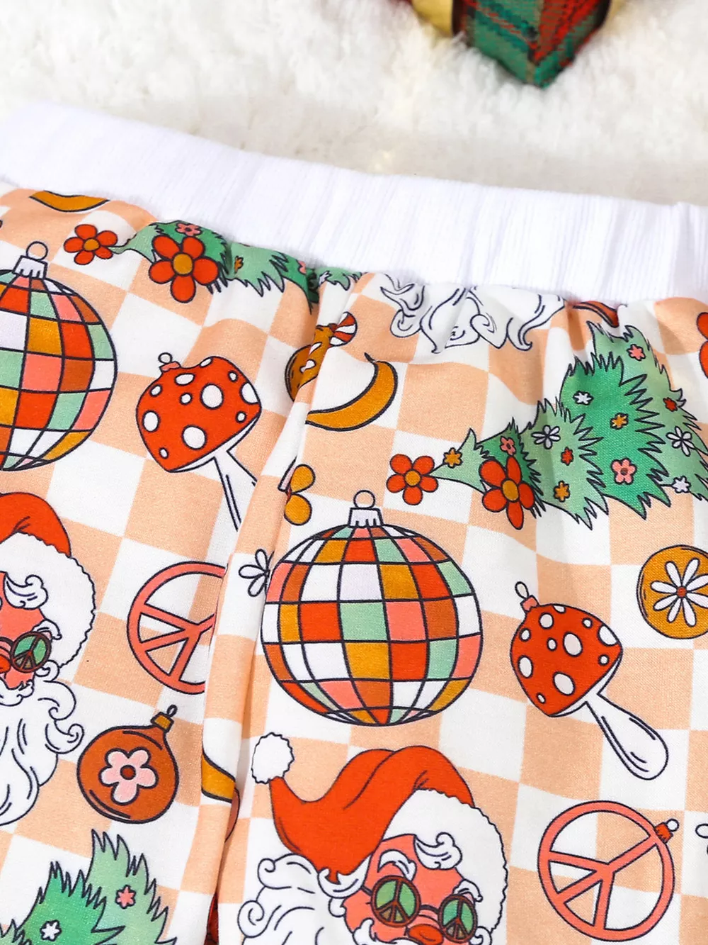 Children's Christmas Santa Print Long Sleeve Set, image 4