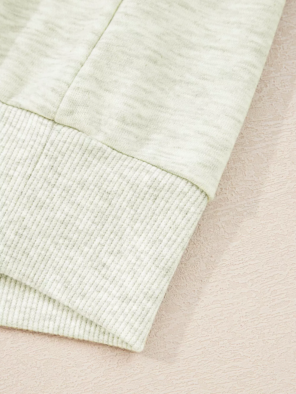 Contrast Striped Patchwork Zip Collar Sweatshirt, image 11