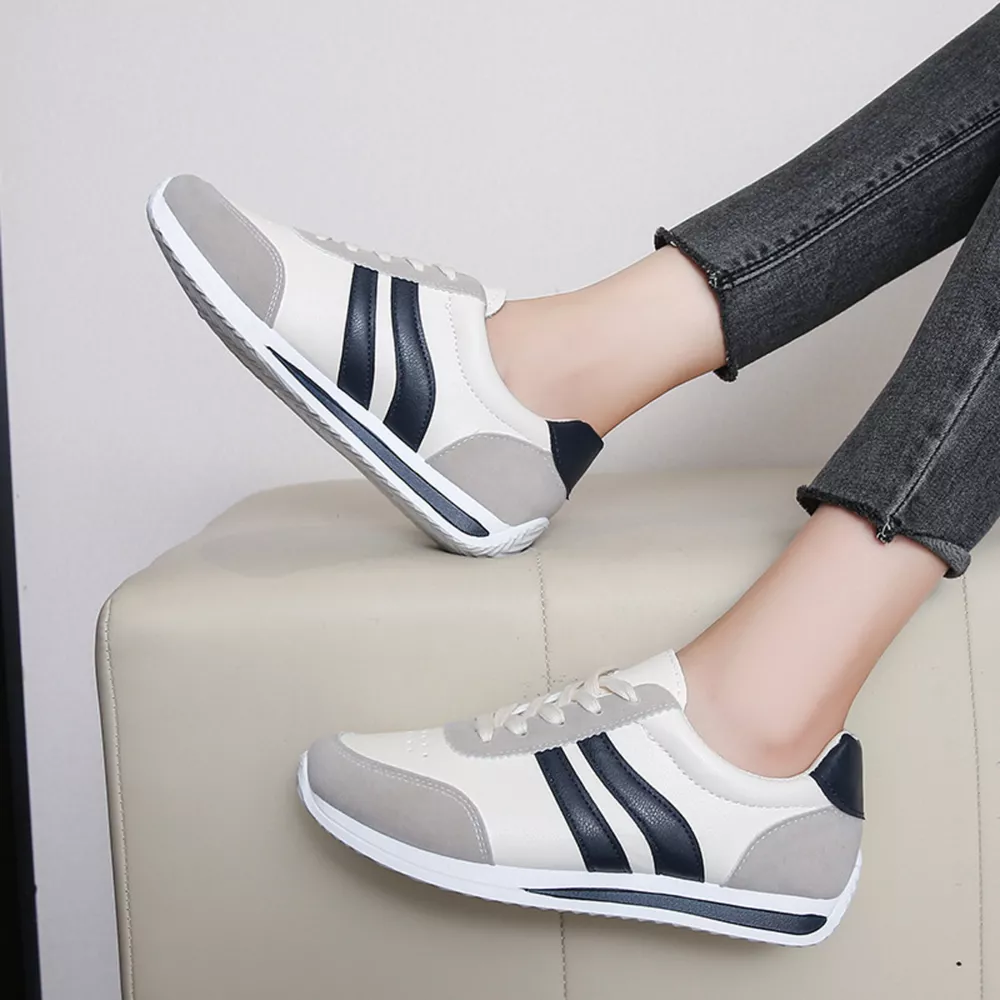 Round Toe Lace Up Sneakers, image 7