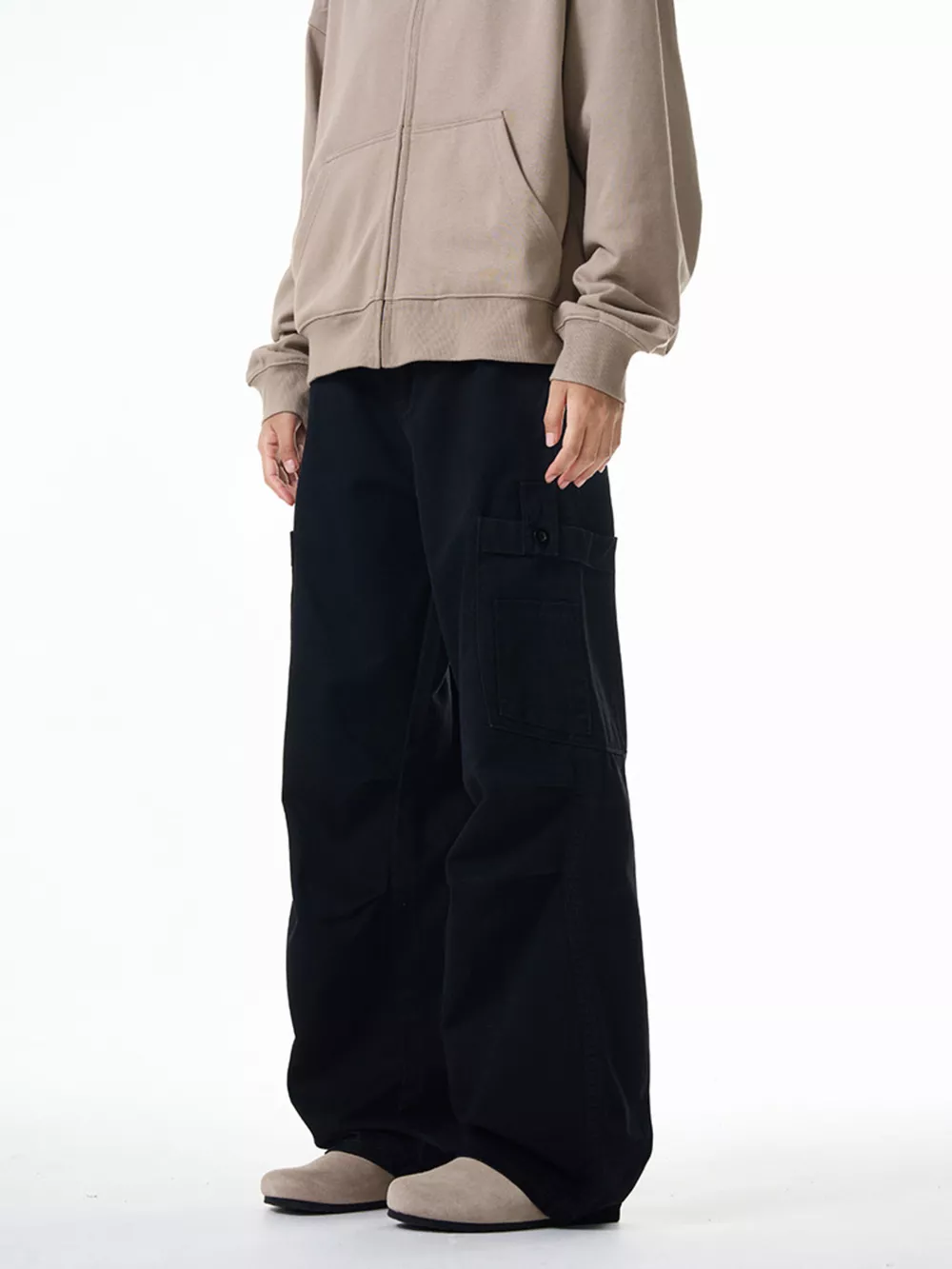 Men's Loose Fit Cargo Pants, image 4