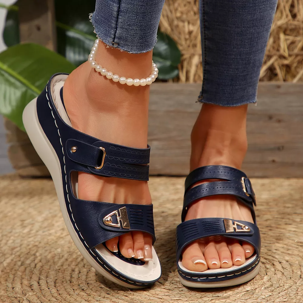 Open Toe Wedge Sandals, image 19