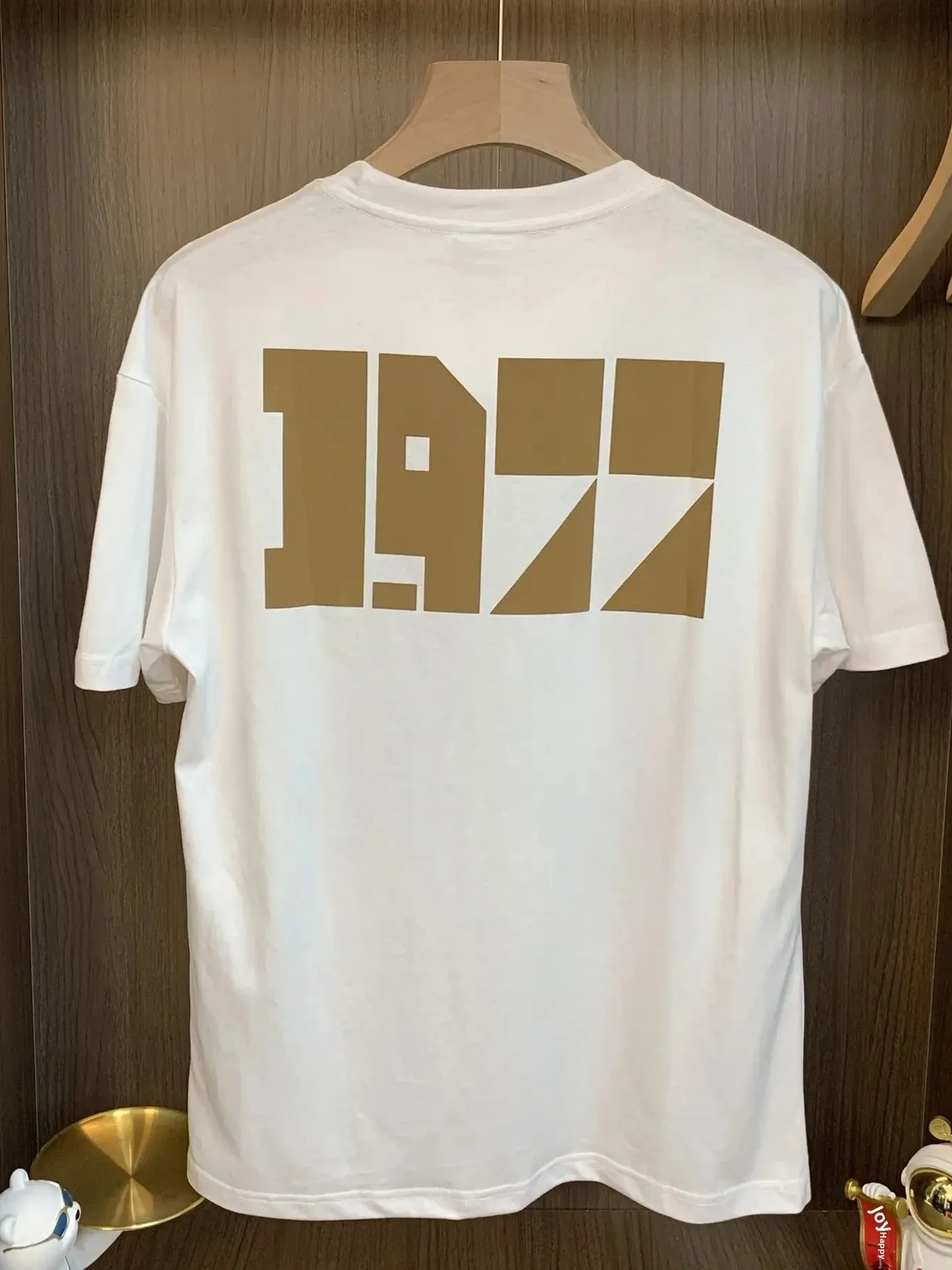 Men's Plus Size Vintage 1977 Graphic Round Neck T-Shirt, image 5
